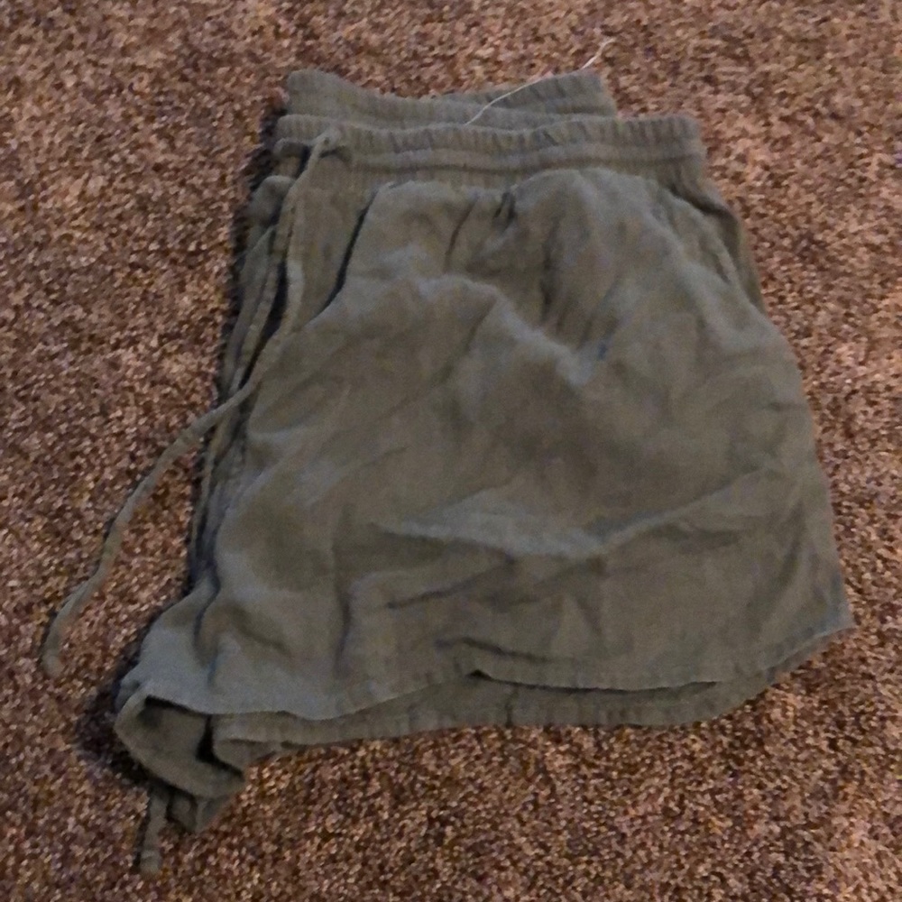 Green shorts